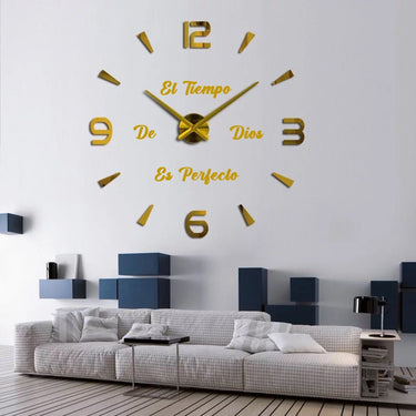 034 DORADO - CON FRASE - 90 cm x 90 cm